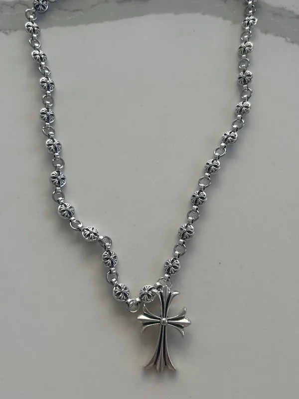 Cross Vintage Style look Silver tone New - Image 4