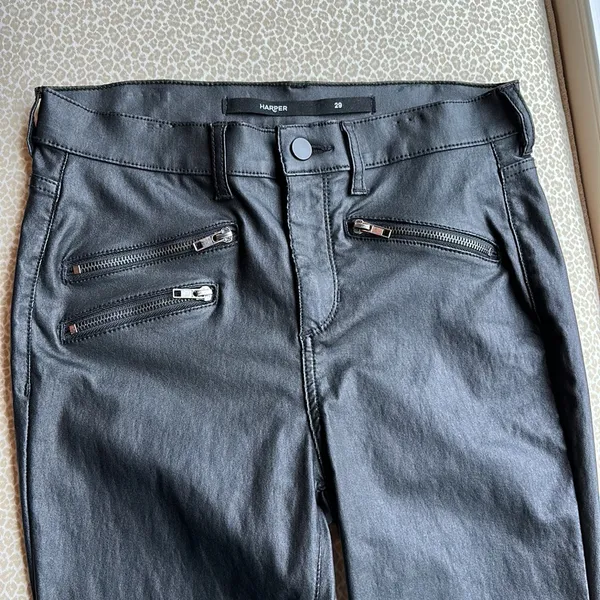 Harper Faux Leather Pants - Image 3