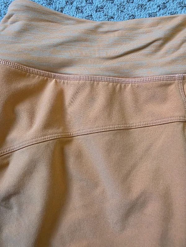 Outdoor Voices Coral-Orange Athletic Shorts - Image 8