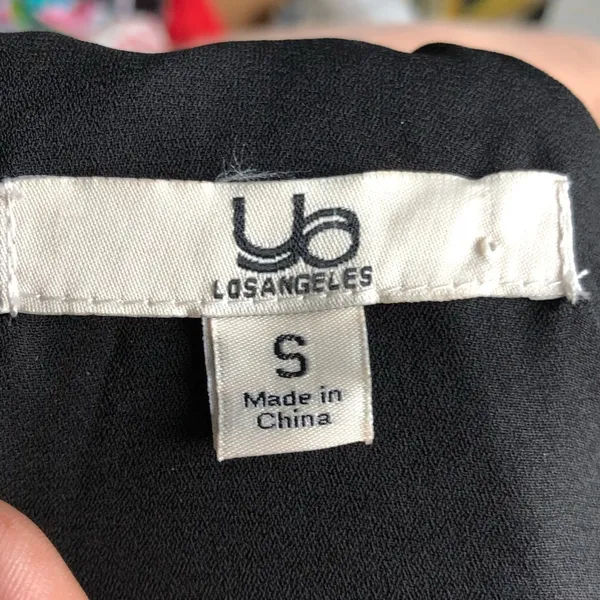 YA Los Angeles | Sheer Multicolored Racerback Camisole Sz S - Image 6