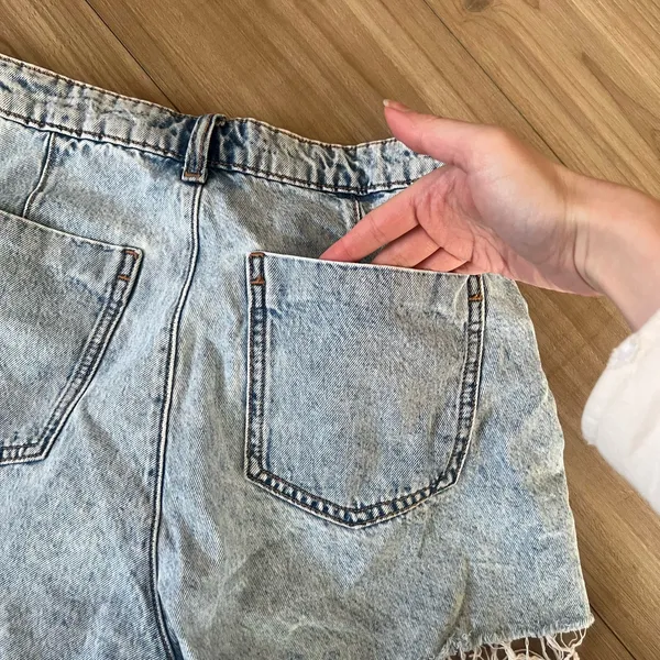 Zara Denim Skort - Image 8
