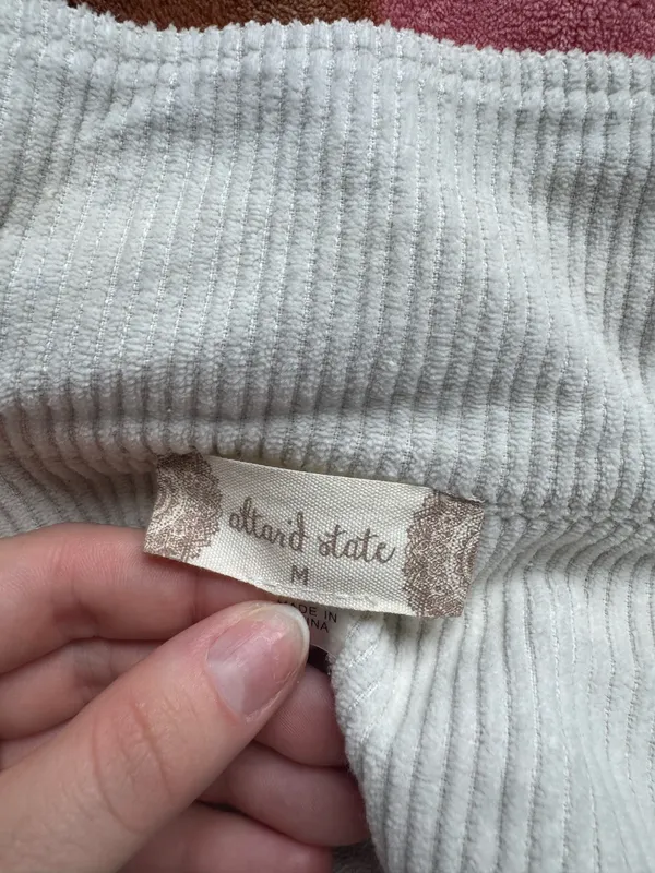 Altar'd State Jacket Cropped Corduroy - Image 2