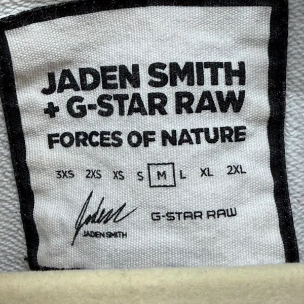 G Star Raw Jaden Smithh Forces Of Nature Desert Hoodie Womens M Sand Deer Moose - Image 11