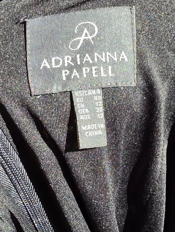 Adrianna Papell 8 Black‎ Lace Cocktail Dress - Image 8