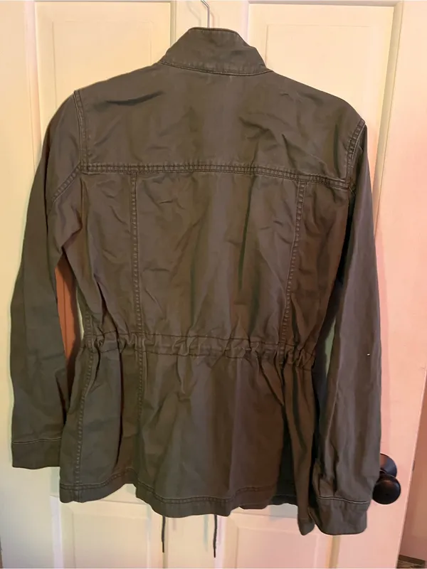 GAP Olive Utility Field Jacket M - Image 7