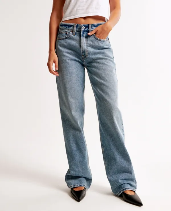 Abercrombie Jeans Mid-Rise Slouchy - Image 2