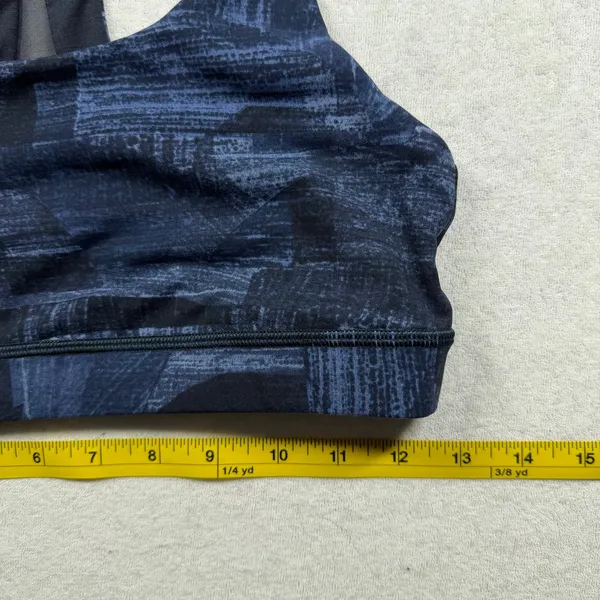 Lululemon Invigorate Bra Women’s Size 8 Transition Multi Midnight Navy - Image 5