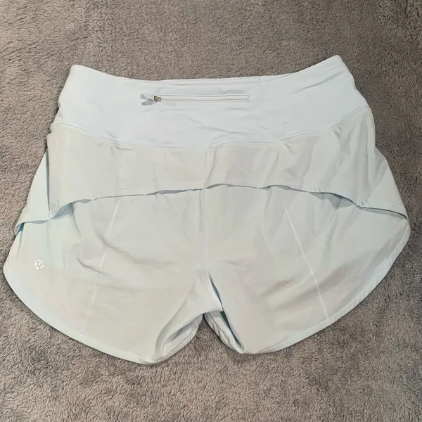Lululemon Athletica Light Blue Athletic Shorts - Image 7