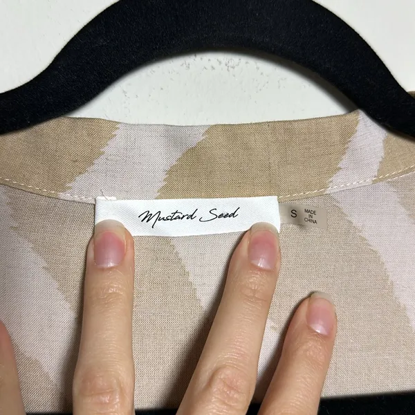 Mustard Seed The Camille Romper Linen‎ Blend - Image 3