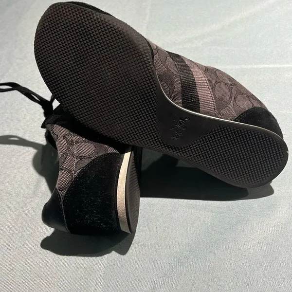 Coach‎ Canvas Pattern Sneakers size 6.5B B29 - Image 7