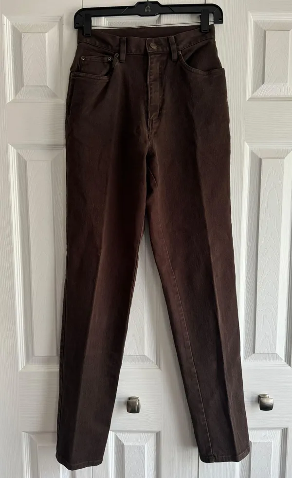 L.L.Bean Brown Jeans - Image 2