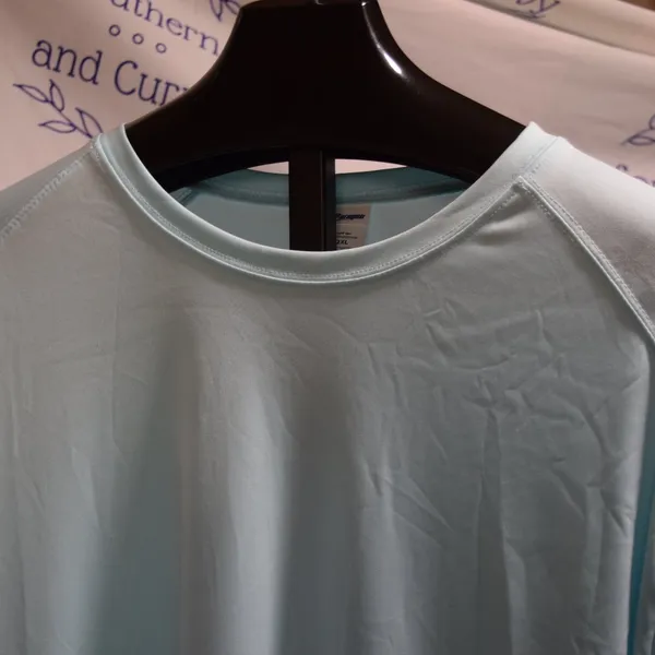 Paragon Light Blue, Sun Protection, Long Sleeve Shirt, Size 2XL - Image 6