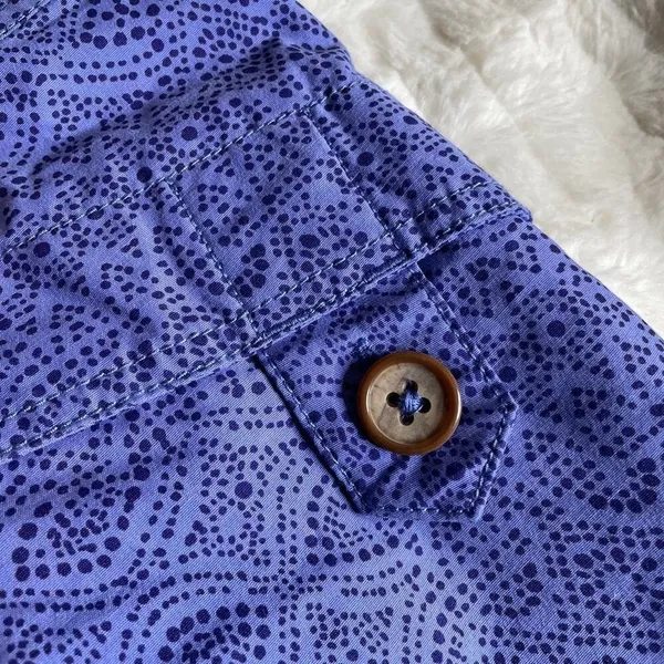 Marmot Ginny‎ Patterned Outdoor Shorts Dot Deep Dusk 6 Purple - Image 4