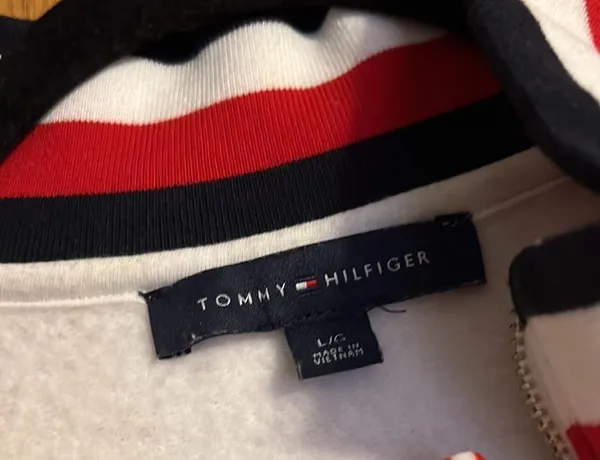 Tommy Hilfiger White Quarter Zip - Image 5