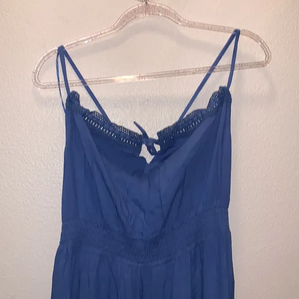 NWT O’Neill Malia XL blue strappy lightweight jumpsuit - Image 2