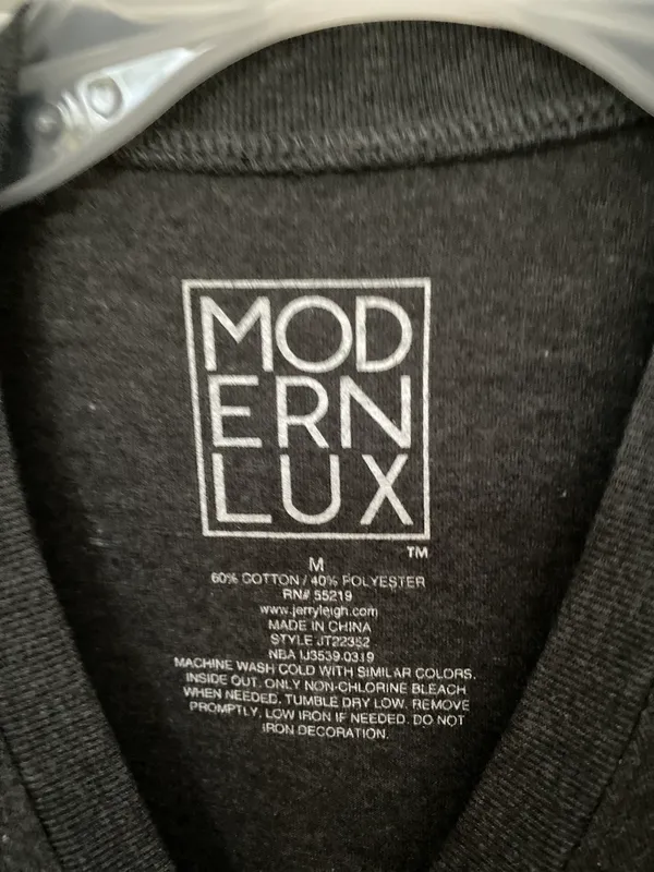 Modern Lux Cropped Good Vibes T Shirt - Image 3