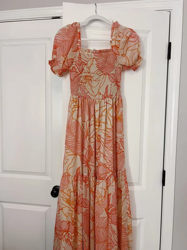 Boutique Floral Maxi Dress - Image 2