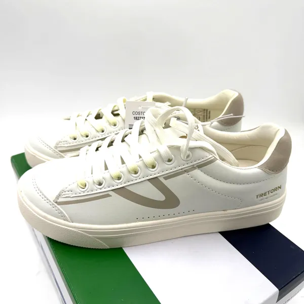 Tretorn Women's White Serve Sneakers New in Box Size 7 - Image 6