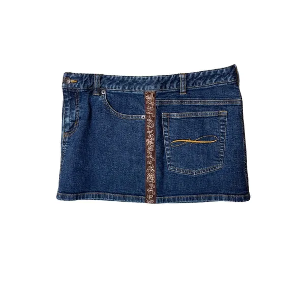 The Limited | Women’s Denim Blue Mini Skirt‎ - 6 - Image 3