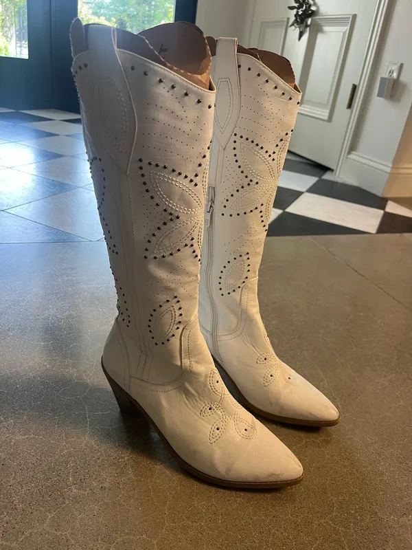Ann Creek Tall Studded Western Boots - Image 4