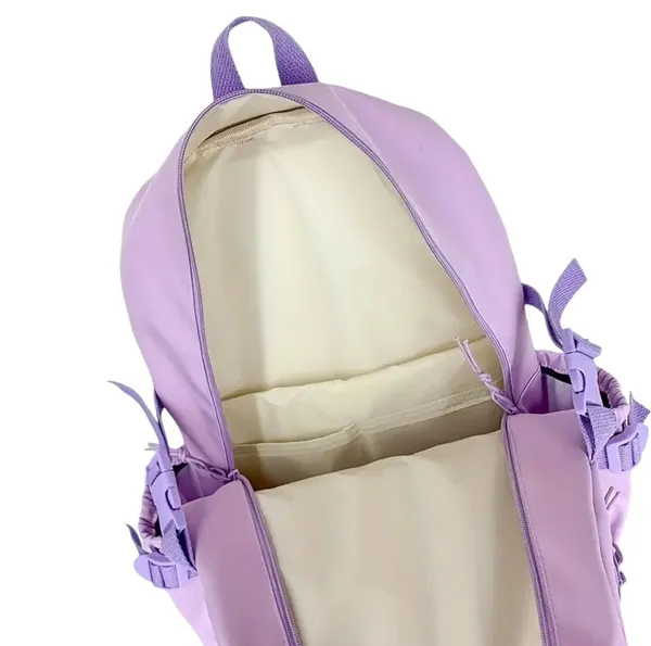 Andrea’s Deals NWT Travel Backpack, Multi-Pocket Waterproof College School Bag Lavender - Image 16