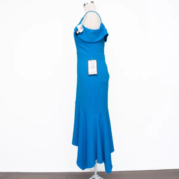 XSCAPE - Halter Neck Scuba Crepe Gown‎ - Image 6