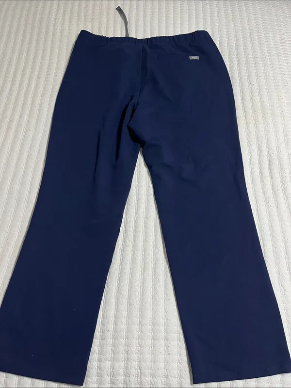 Figs Men's Navy Elastic Drawstring Joggers - Image 3