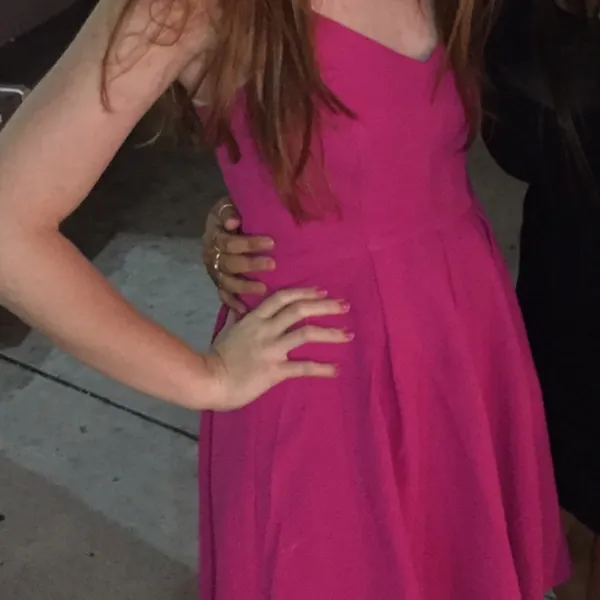 Hot pink lulus party dress - Image 6