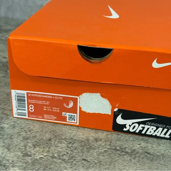 NEW Nike‎ Hyperdiamond Elite Softball Cleats Women 8 - Image 15