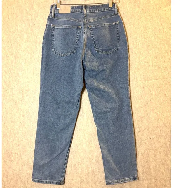 Everlane The Curvy Cheeky Jean Women’s 28 High Rise Crop Straight Leg - Image 7