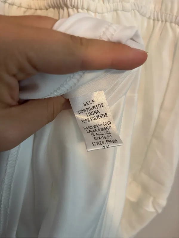 Andree by Unit NWT White Ruffled Flutter Sleeve Dress - Image 4