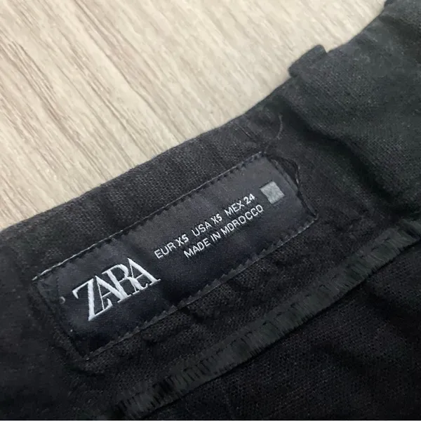 Zara Black High Waist Women's Shorts - Image 2