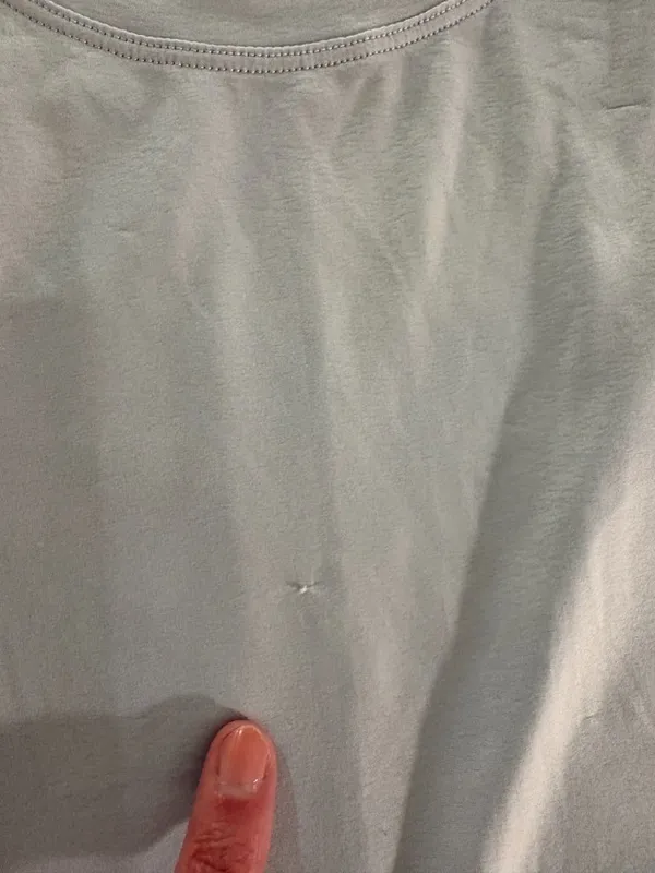 Lululemon Tank Top Estimate Size 6 Light Blue Lightweight Sheer Pastel Open Back - Image 2