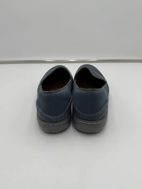 Cobb Hill Womens 9 Blue Gray Slip On Comfort Walking Shoes Loafers EU 40 - Image 5