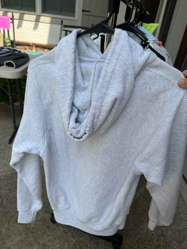 Champion Light Gray Hoodie - Image 2