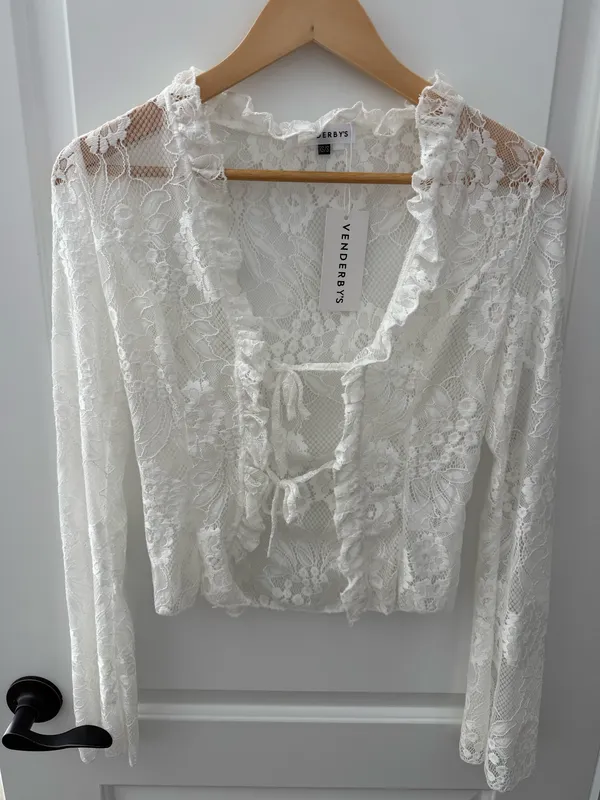 Venderbys lace top White - Image 2
