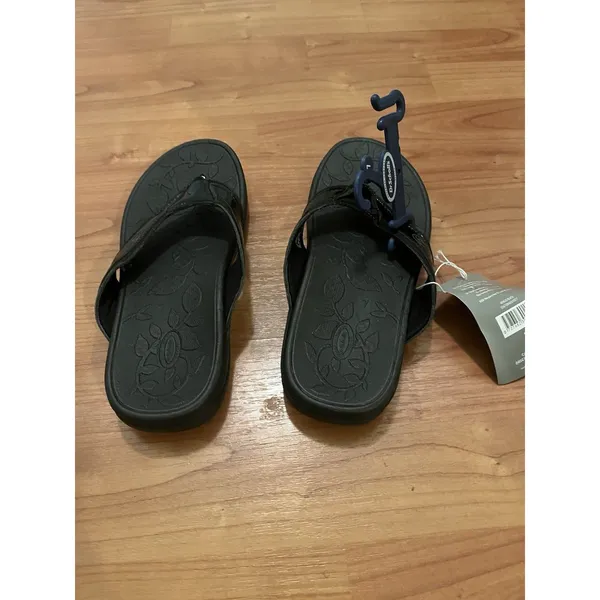 Dr. Scholl's Women's Flip Flops Sandals Slip-On Shoes Size 7 Black - Image 13