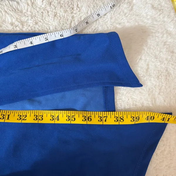 Lulus Shape the Night Cobalt Blue Asymmetrical Midi Dress Size Small Cocktail - Image 8