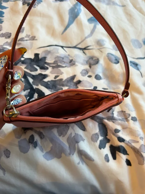 Coach Leather Wristlet Wallet - Image 3