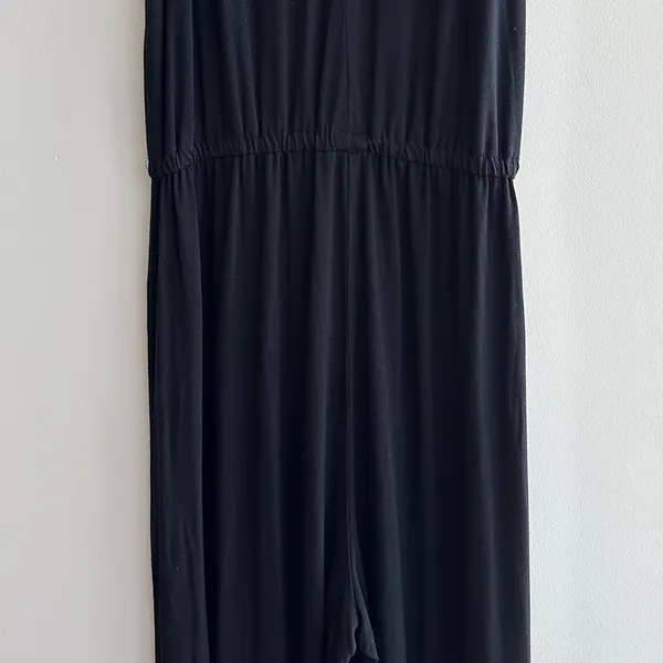 Jack Women’s Black Stretch Jumpsuit, Size Large - Image 2