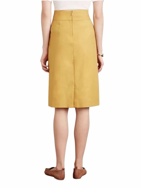 Anthropologie Maeve Ada Button-front Pencil Skirt Size 2 EUC - Image 3