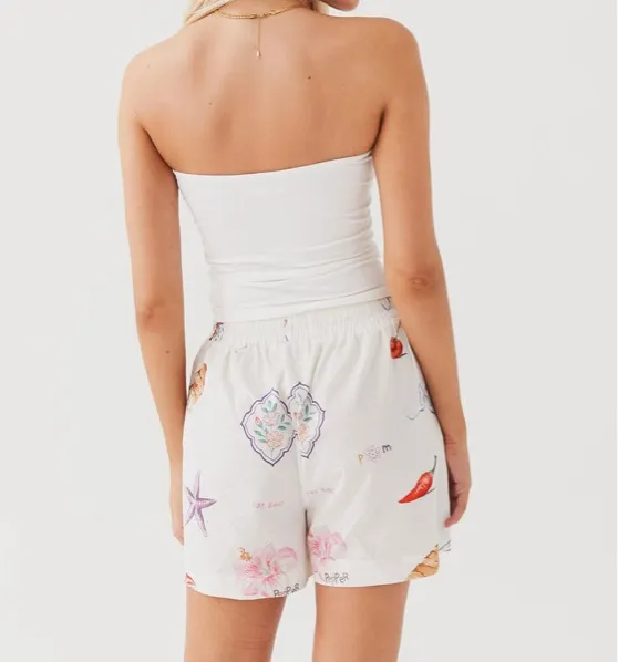 Peppermayo Sweet Relief Banchetto Linen Shorts - Image 4