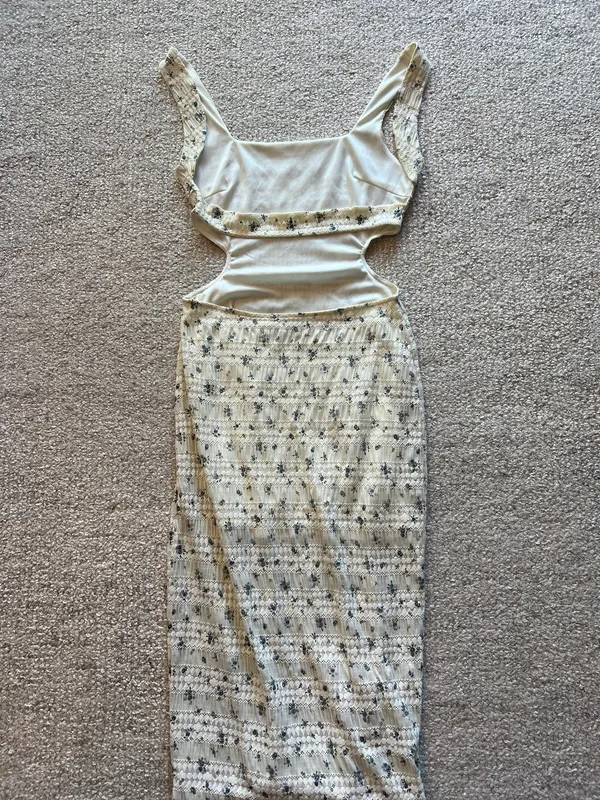 Bailey Rose Dress Tan Size M - Image 2