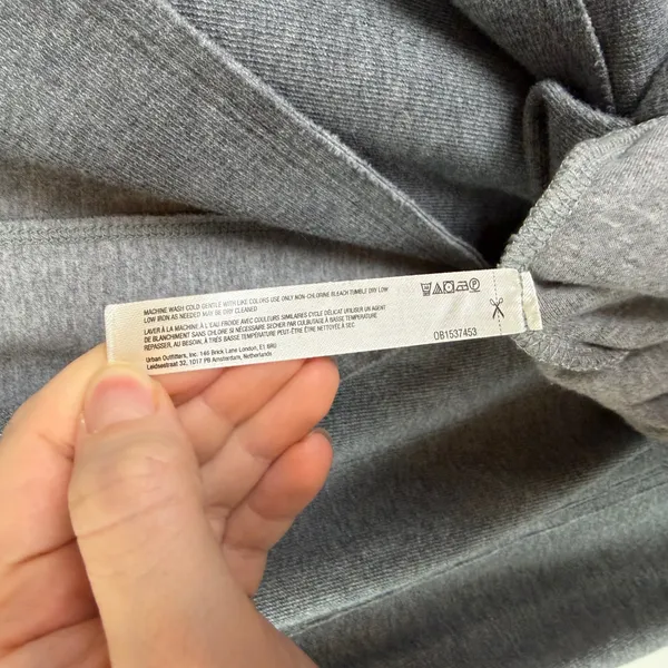 Daily Practice Anthropologie Heather Elbert Blazer Large Gray Streetwear Neutral - Image 11