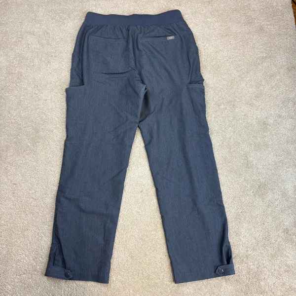 FIGS Graphite Gray Cargo Scrub Pants Size S - Image 2