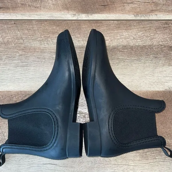 Jeffery Campbell Havana Last‎ Rain Puddle Ankle Boots Black NWOT Size 9 - Image 4