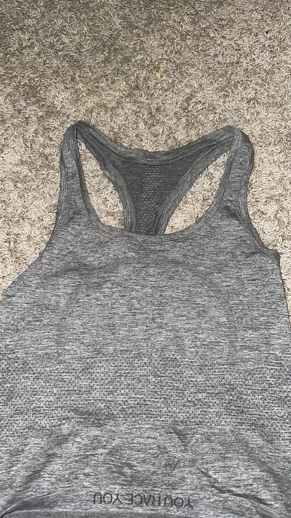 Grey Lululemon Swiftly Tank Top - Image 4