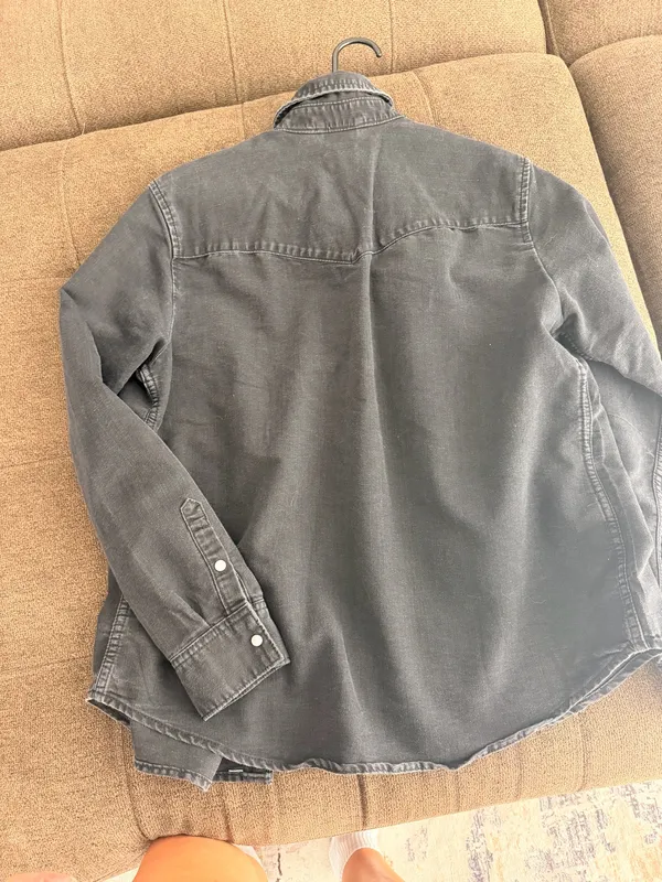 Levi’s Black Denim Button Down jacket - Image 6