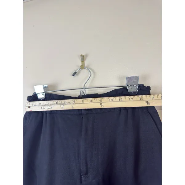 Zara Women’s Black Paperbag Waist High Rise Elastic Waist Tapered Pants Size M - Image 8