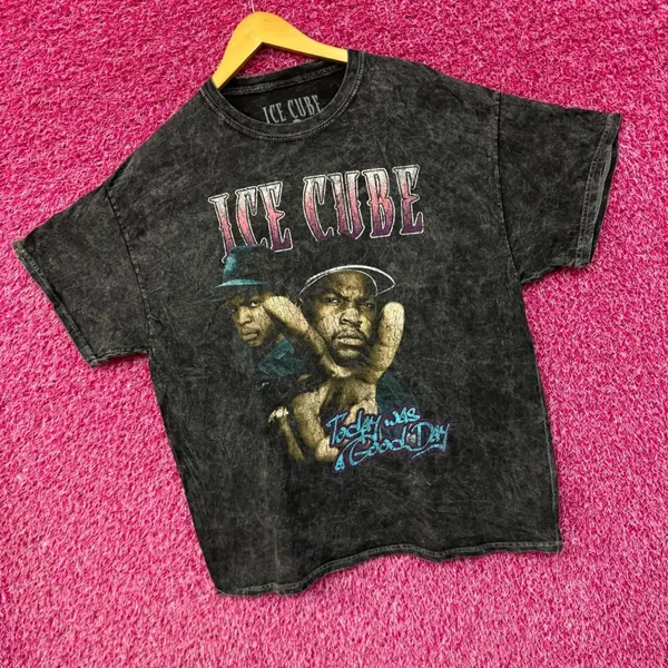 Ice Cube Today Was a Good Day Mineral Wash Tshirt Size XL - Image 3